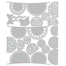 Sizzix Thinlits Die By 49 & Market - Doily Banner